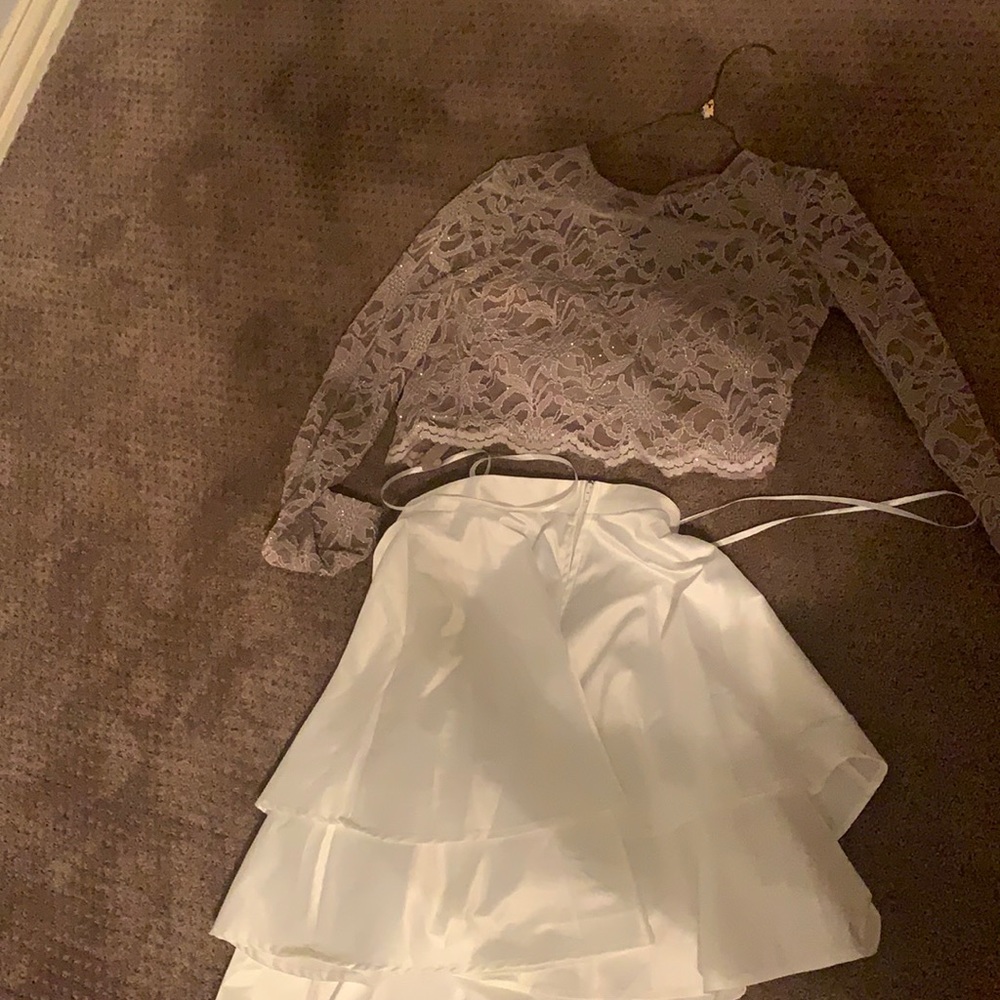 2 piece homecoming dress only worn once
